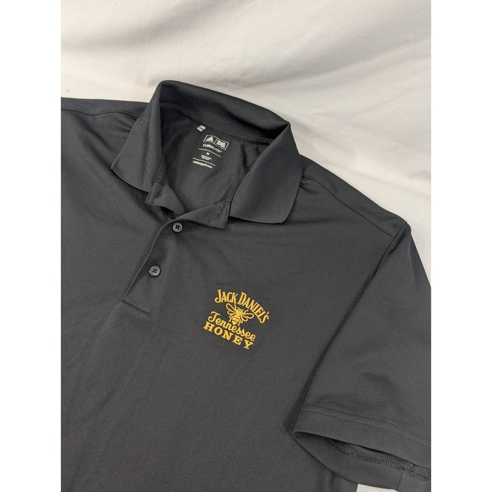 Adidas Golf Polo Jack Daniel's American Honey Golf Polo Medium Black